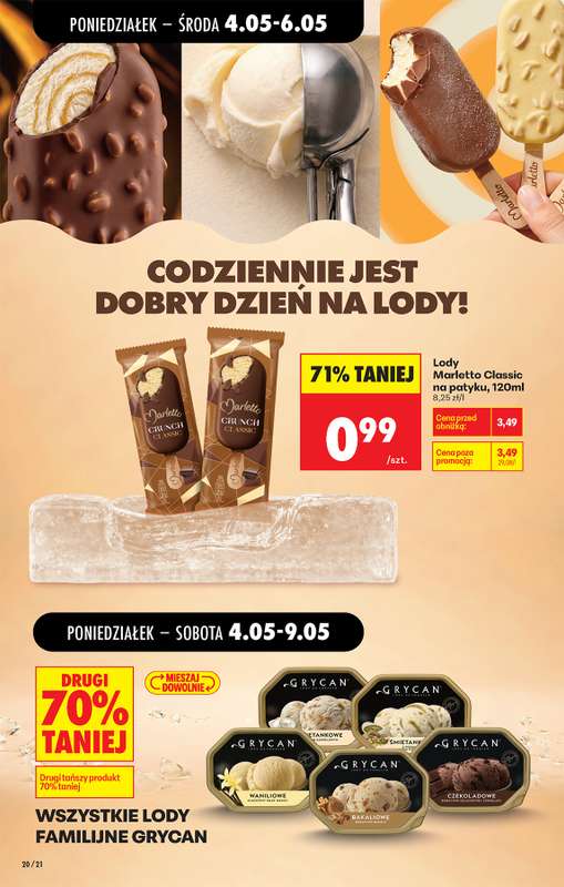 Biedronka - gazetka promocyjna Od poniedziałku, Z ladą tradycyjną od poniedziałku 04.05 do soboty 09.05 - strona 20