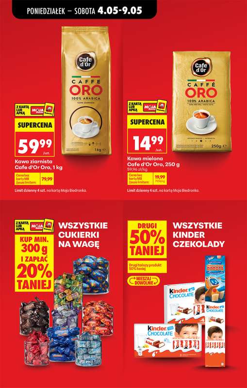 Biedronka - gazetka promocyjna Od poniedziałku, Z ladą tradycyjną od poniedziałku 04.05 do soboty 09.05 - strona 15