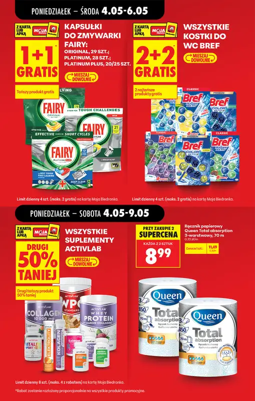 Biedronka - gazetka promocyjna Od poniedziałku, Z ladą tradycyjną od poniedziałku 04.05 do soboty 09.05 - strona 19
