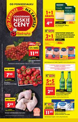 Biedronka - gazetka promocyjna Od poniedziałku, Z ladą tradycyjną od poniedziałku 04.05 do soboty 09.05