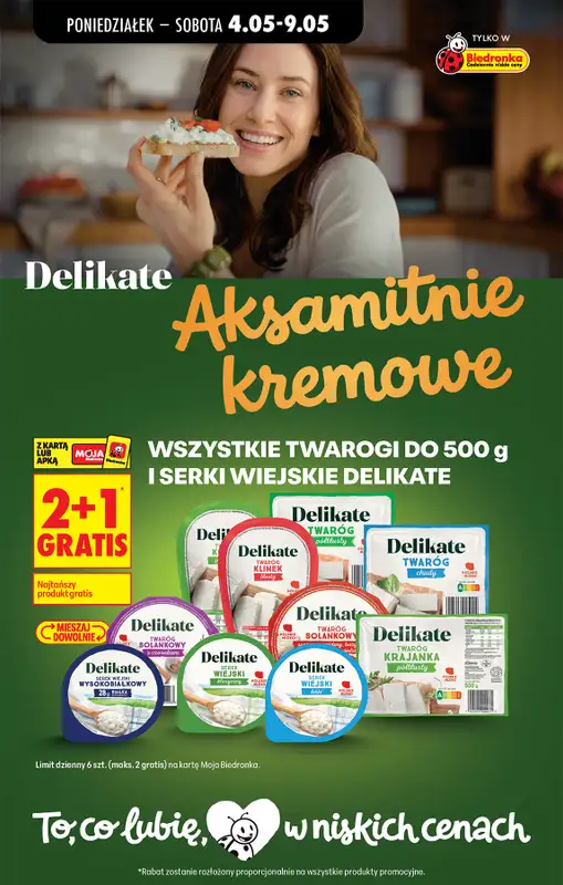 Biedronka - gazetka promocyjna Od poniedziałku, Z ladą tradycyjną od poniedziałku 04.05 do soboty 09.05 - strona 38