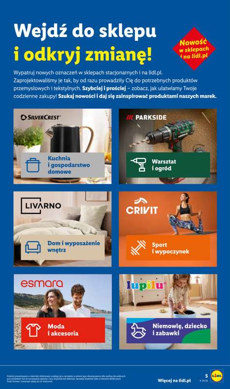 Lidl - gazetka promocyjna Katalog od poniedziałku 11.05 do soboty 16.05 - strona 5