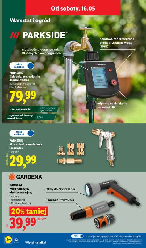 Lidl - gazetka promocyjna Katalog od poniedziałku 11.05 do soboty 16.05 - strona 48