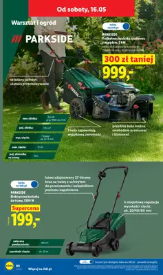 Lidl - gazetka promocyjna Katalog od poniedziałku 11.05 do soboty 16.05 - strona 50