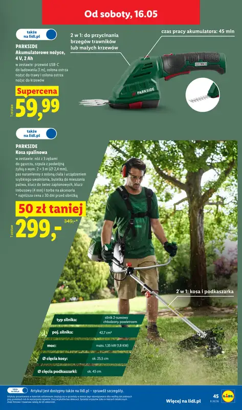Lidl - gazetka promocyjna Katalog od poniedziałku 11.05 do soboty 16.05 - strona 51