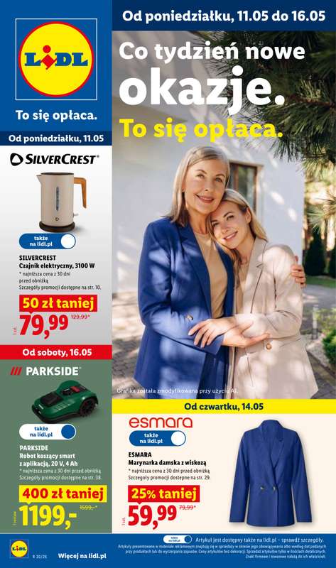 Lidl - gazetka promocyjna Katalog od poniedziałku 11.05 do soboty 16.05
