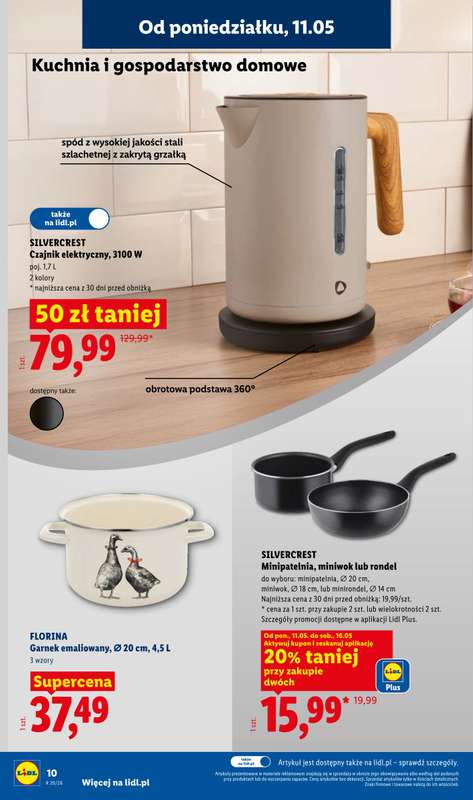 Lidl - gazetka promocyjna Katalog od poniedziałku 11.05 do soboty 16.05 - strona 12