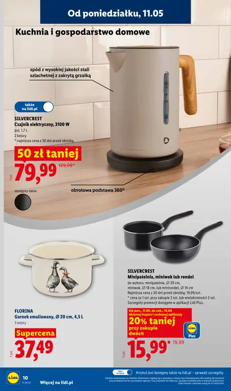 Lidl - gazetka promocyjna Katalog od poniedziałku 11.05 do soboty 16.05 - strona 12