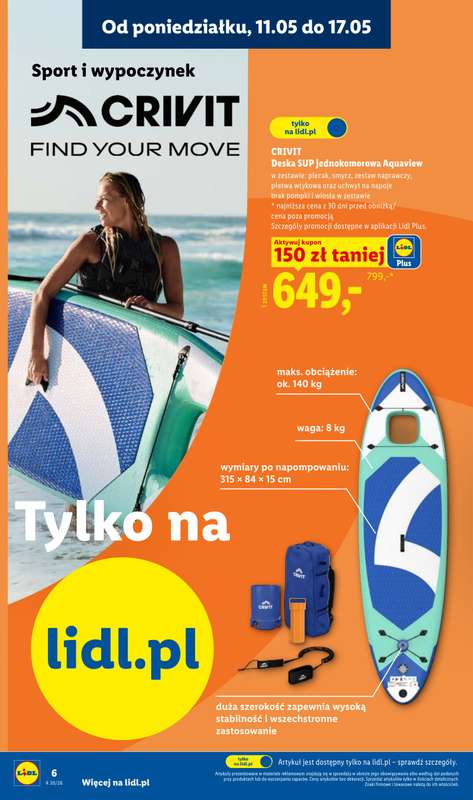 Lidl - gazetka promocyjna Katalog od poniedziałku 11.05 do soboty 16.05 - strona 6
