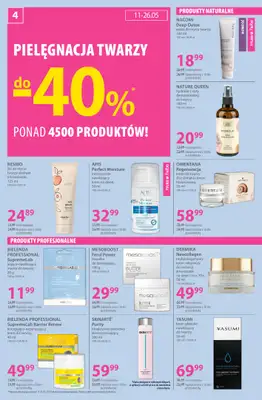 Hebe - gazetka promocyjna Gazetka od poniedziałku 04.05 do poniedziałku 18.05 - strona 4