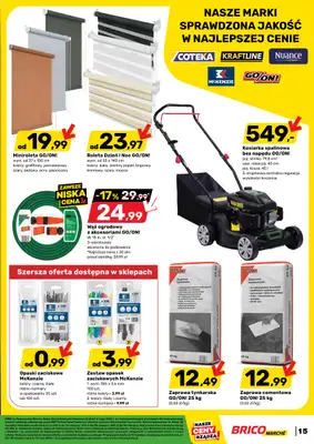 Bricomarche - gazetka promocyjna Gazetka  do soboty 16.05 - strona 15