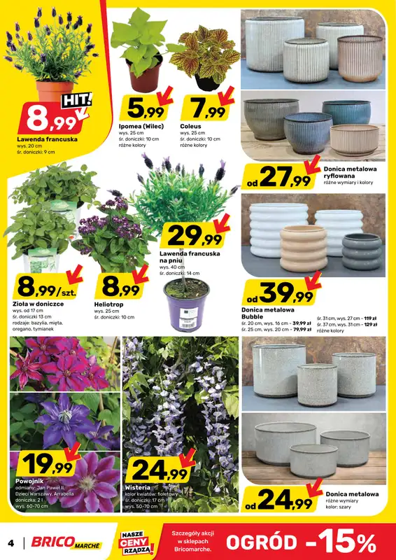 Bricomarche - gazetka promocyjna Gazetka  do soboty 16.05 - strona 4