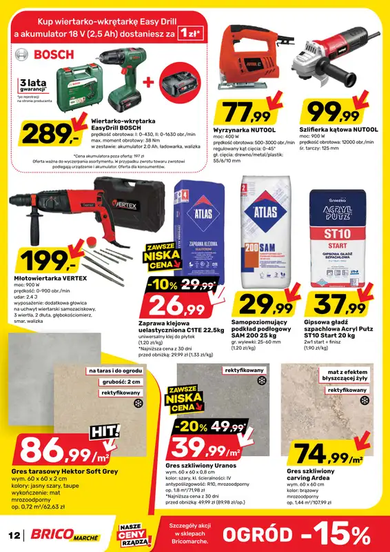 Bricomarche - gazetka promocyjna Gazetka  do soboty 16.05 - strona 12