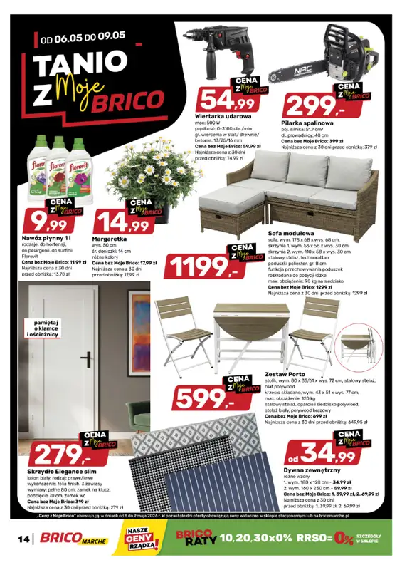 Bricomarche - gazetka promocyjna Tanio z MojeBrico od środy 06.05 do soboty 09.05 - strona 2