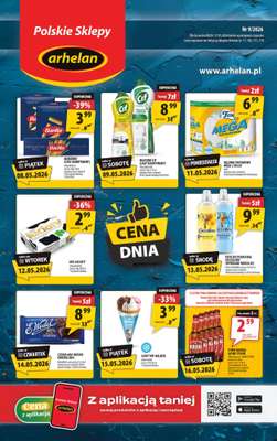 Arhelan - gazetka promocyjna Gazetka od piątku 08.05 do niedzieli 17.05