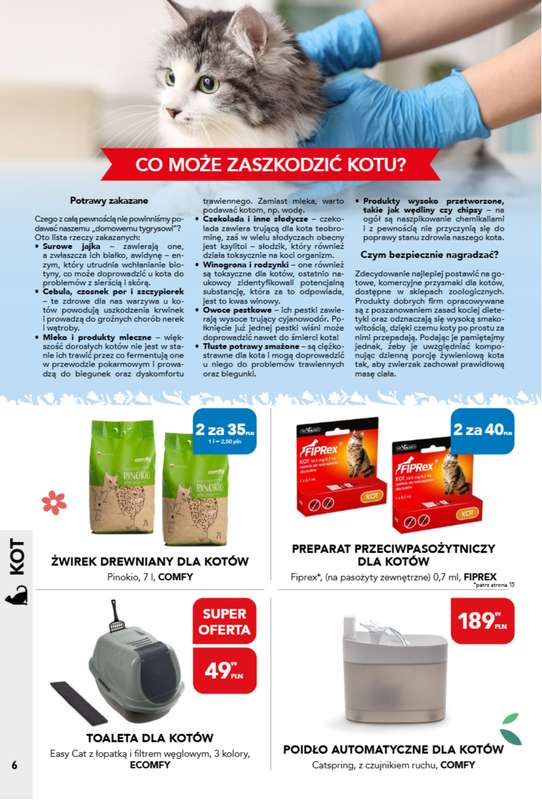 Aquael zoo - gazetka promocyjna Gazetka od poniedziałku 04.05 do niedzieli 31.05 - strona 6