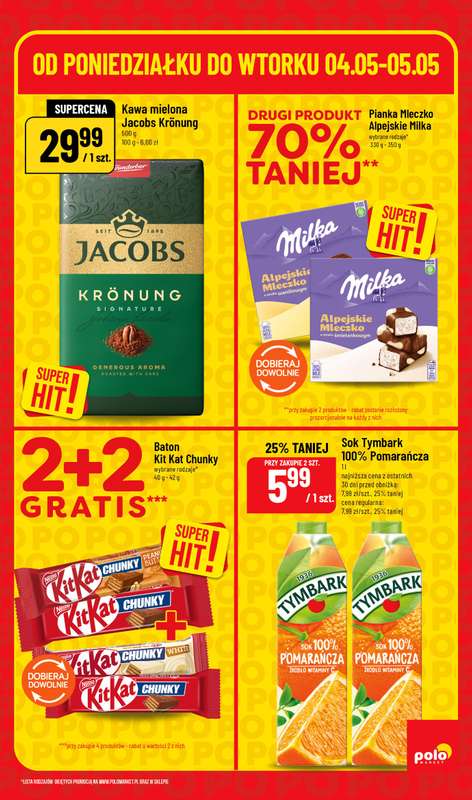 POLOmarket - gazetka promocyjna Super hity od poniedziałku 04.05 do wtorku 05.05 - strona 5