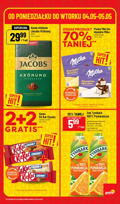 POLOmarket - gazetka promocyjna Super hity od poniedziałku 04.05 do wtorku 05.05 - strona 5