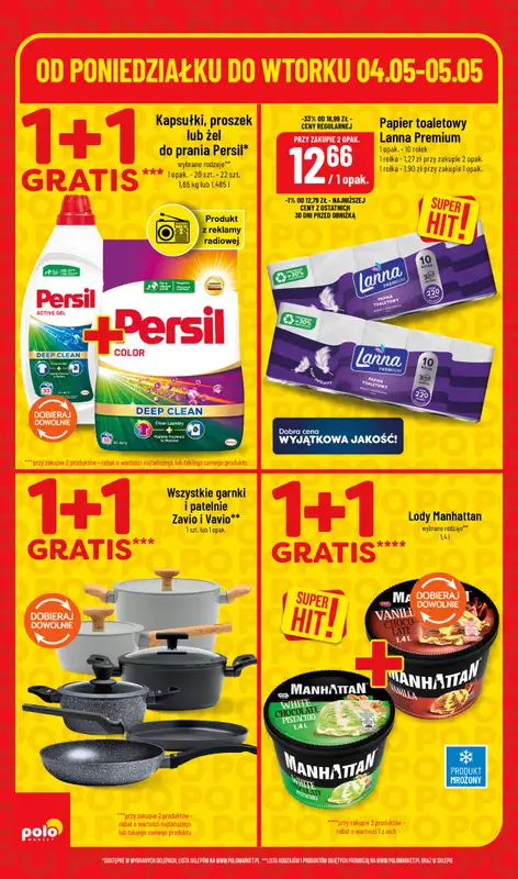 POLOmarket - gazetka promocyjna Super hity od poniedziałku 04.05 do wtorku 05.05 - strona 6