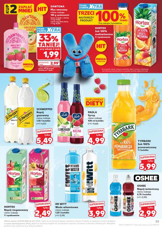 Kaufland - gazetka promocyjna Gazetka Tygodnia od środy 29.04 do środy 06.05 - strona 53