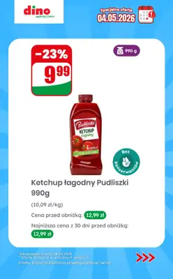 Dino - gazetka promocyjna Specjalna oferta na 04.05.2026 - promocje spoza gazetki od poniedziałku 04.05 do poniedziałku 04.05 - strona 9