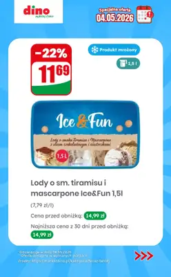 Dino - gazetka promocyjna Specjalna oferta na 04.05.2026 - promocje spoza gazetki od poniedziałku 04.05 do poniedziałku 04.05 - strona 5