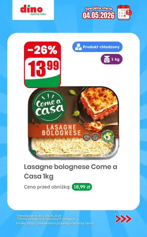 Dino - gazetka promocyjna Specjalna oferta na 04.05.2026 - promocje spoza gazetki   - strona 3