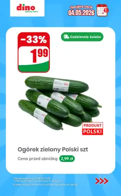 Dino - gazetka promocyjna Specjalna oferta na 04.05.2026 - promocje spoza gazetki od poniedziałku 04.05 do poniedziałku 04.05 - strona 2