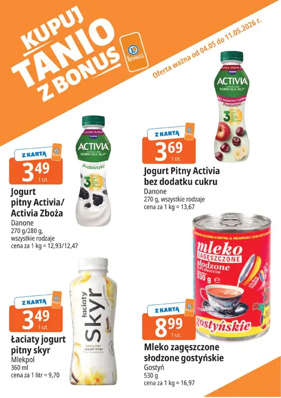 Leclerc - gazetka promocyjna Kupuj tanio z bonus od poniedziałku 04.05 do poniedziałku 11.05 - strona 5