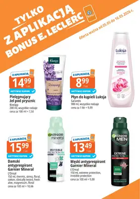 Leclerc - gazetka promocyjna Kupuj tanio z bonus od wtorku 05.05 do soboty 16.05 - strona 6