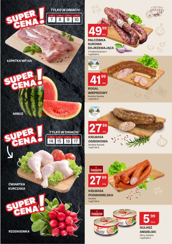 Chorten - gazetka promocyjna Gazetka Podlaskie Market od czwartku 07.05 do niedzieli 17.05 - strona 2