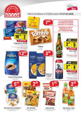 Delikatesy Sezam - gazetka promocyjna Gazetka od czwartku 14.05 do środy 27.05
