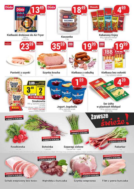 Delikatesy Sezam - gazetka promocyjna Gazetka od czwartku 14.05 do środy 27.05 - strona 2