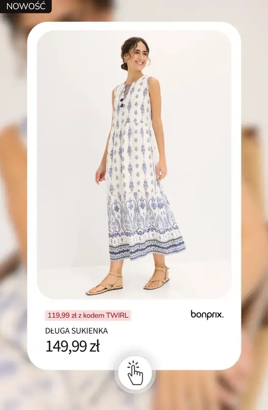 bonprix - gazetka promocyjna -20% na SUKIENKI + darmowa dostawa! od poniedziałku 04.05 do środy 06.05 - strona 7