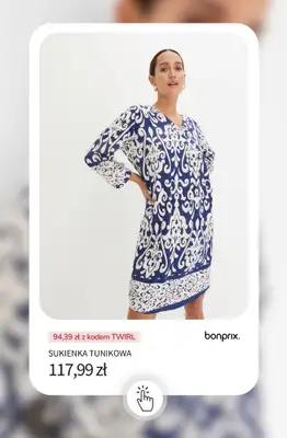 bonprix - gazetka promocyjna -20% na SUKIENKI + darmowa dostawa! od poniedziałku 04.05 do środy 06.05 - strona 11