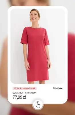 bonprix - gazetka promocyjna -20% na SUKIENKI + darmowa dostawa! od poniedziałku 04.05 do środy 06.05 - strona 13