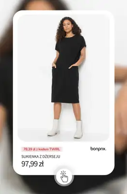 bonprix - gazetka promocyjna -20% na SUKIENKI + darmowa dostawa! od poniedziałku 04.05 do środy 06.05 - strona 10