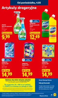 Lidl - gazetka promocyjna Oferta od poniedziałku od poniedziałku 04.05 do środy 06.05 - strona 89