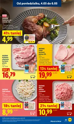 Lidl - gazetka promocyjna Oferta od poniedziałku od poniedziałku 04.05 do środy 06.05 - strona 49