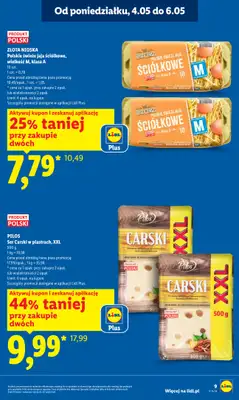 Lidl - gazetka promocyjna Oferta od poniedziałku od poniedziałku 04.05 do środy 06.05 - strona 9