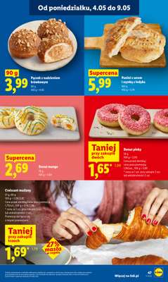 Lidl - gazetka promocyjna Oferta od poniedziałku od poniedziałku 04.05 do środy 06.05 - strona 47