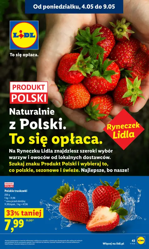 Lidl - gazetka promocyjna Oferta od poniedziałku od poniedziałku 04.05 do środy 06.05 - strona 41