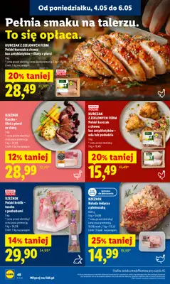Lidl - gazetka promocyjna Oferta od poniedziałku od poniedziałku 04.05 do środy 06.05 - strona 48