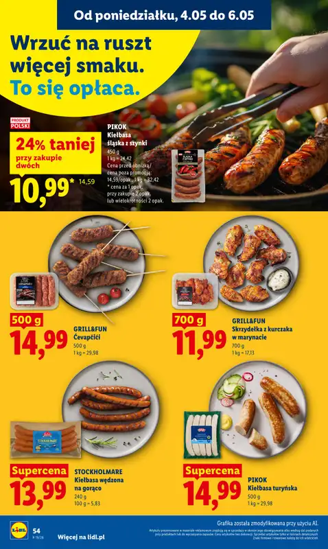 Lidl - gazetka promocyjna Oferta od poniedziałku od poniedziałku 04.05 do środy 06.05 - strona 56