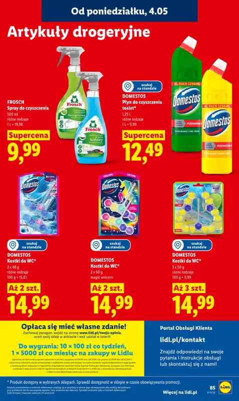 Lidl - gazetka promocyjna Oferta od poniedziałku od poniedziałku 04.05 do środy 06.05 - strona 89