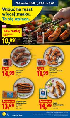 Lidl - gazetka promocyjna Oferta od poniedziałku od poniedziałku 04.05 do środy 06.05 - strona 56