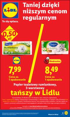 Lidl - gazetka promocyjna Oferta od poniedziałku od poniedziałku 04.05 do środy 06.05 - strona 13