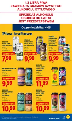 Lidl - gazetka promocyjna Oferta od poniedziałku od poniedziałku 04.05 do środy 06.05 - strona 75