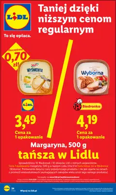 Lidl - gazetka promocyjna Oferta od poniedziałku od poniedziałku 04.05 do środy 06.05 - strona 24