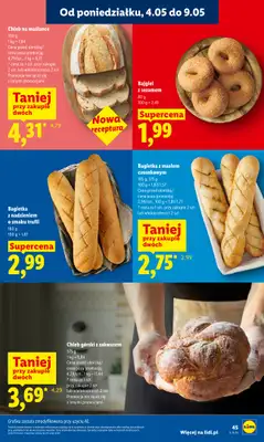 Lidl - gazetka promocyjna Oferta od poniedziałku od poniedziałku 04.05 do środy 06.05 - strona 45